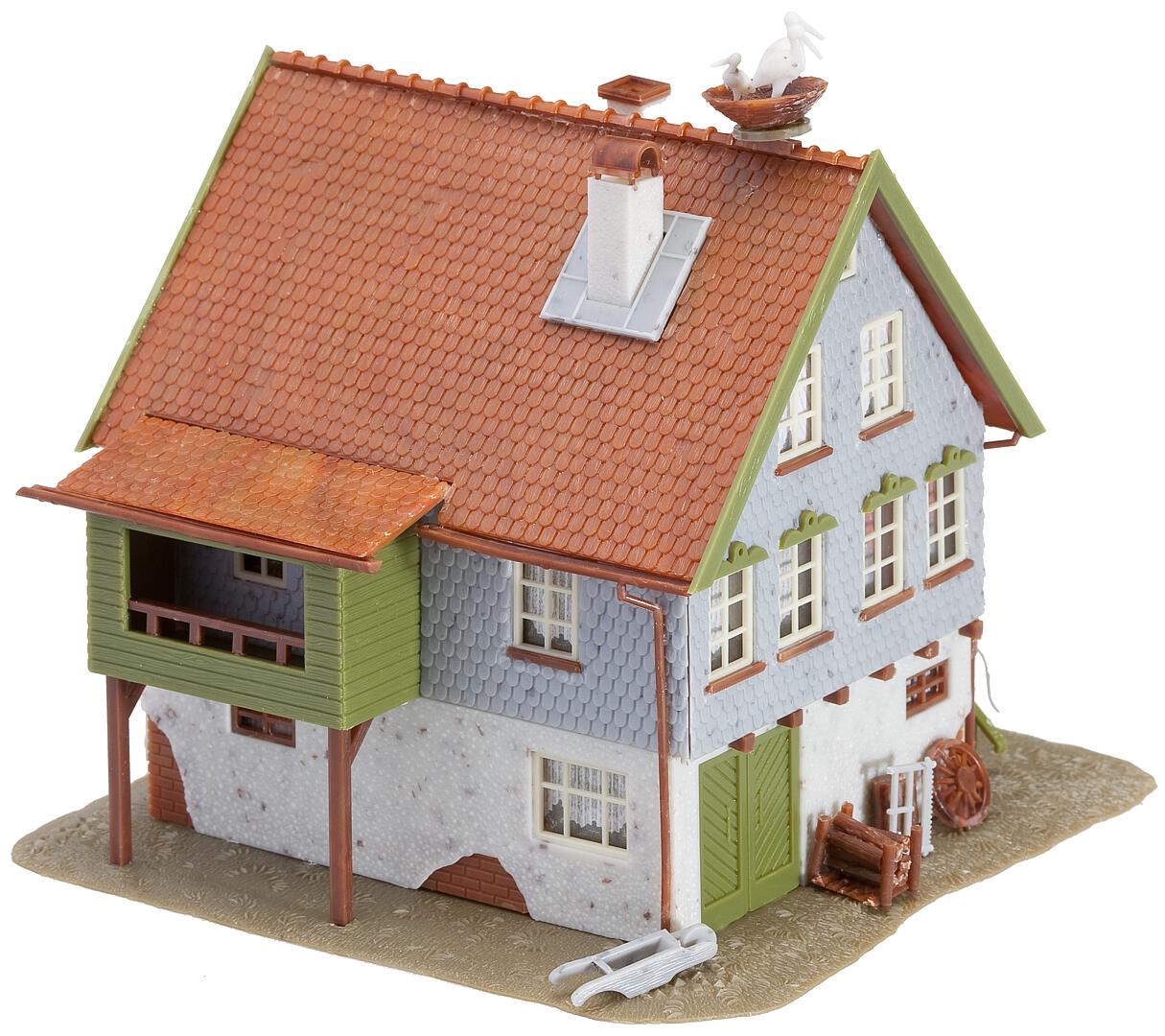 Huis Met Ooievaarsnest