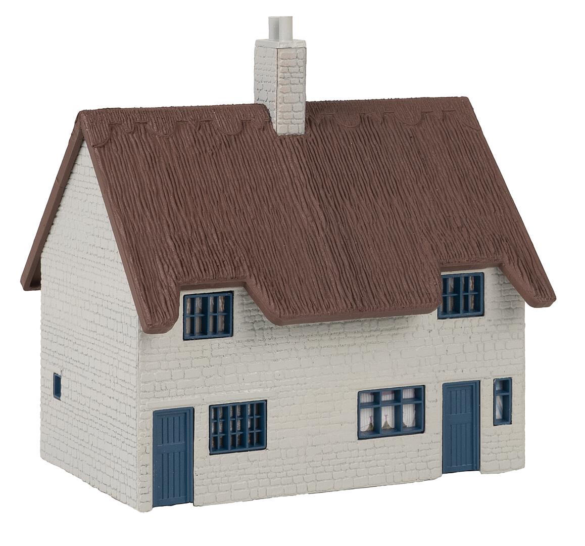 Huis Met Rieten Dak
