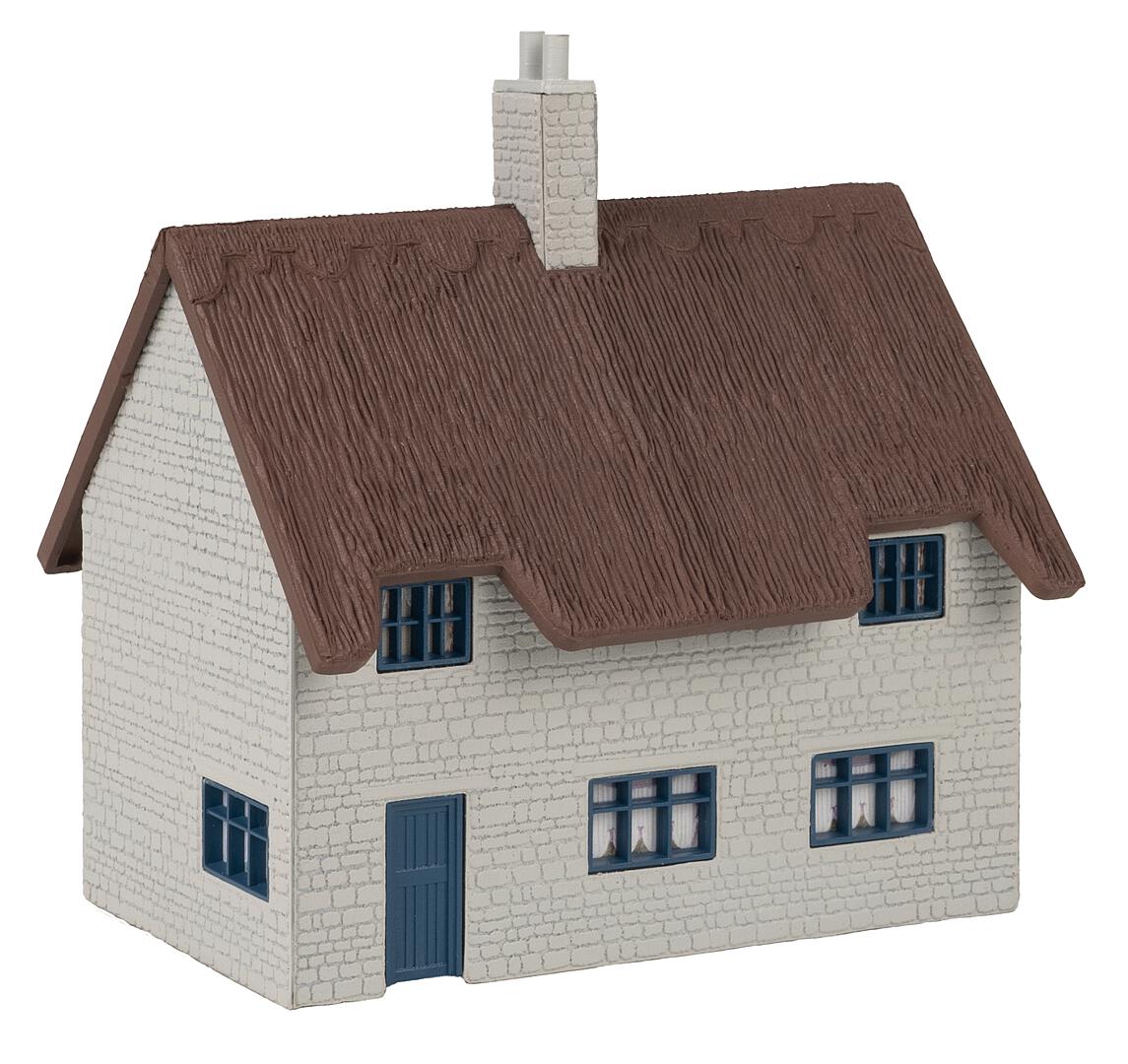 Huis Met Rieten Dak