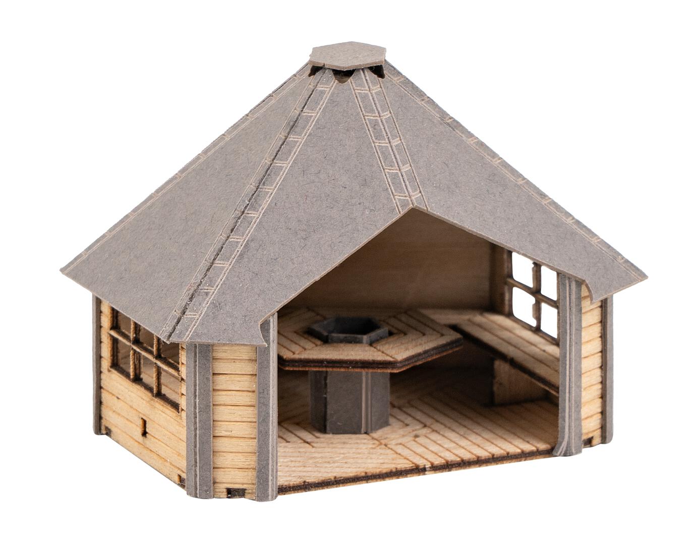 Hut Met Barbecue