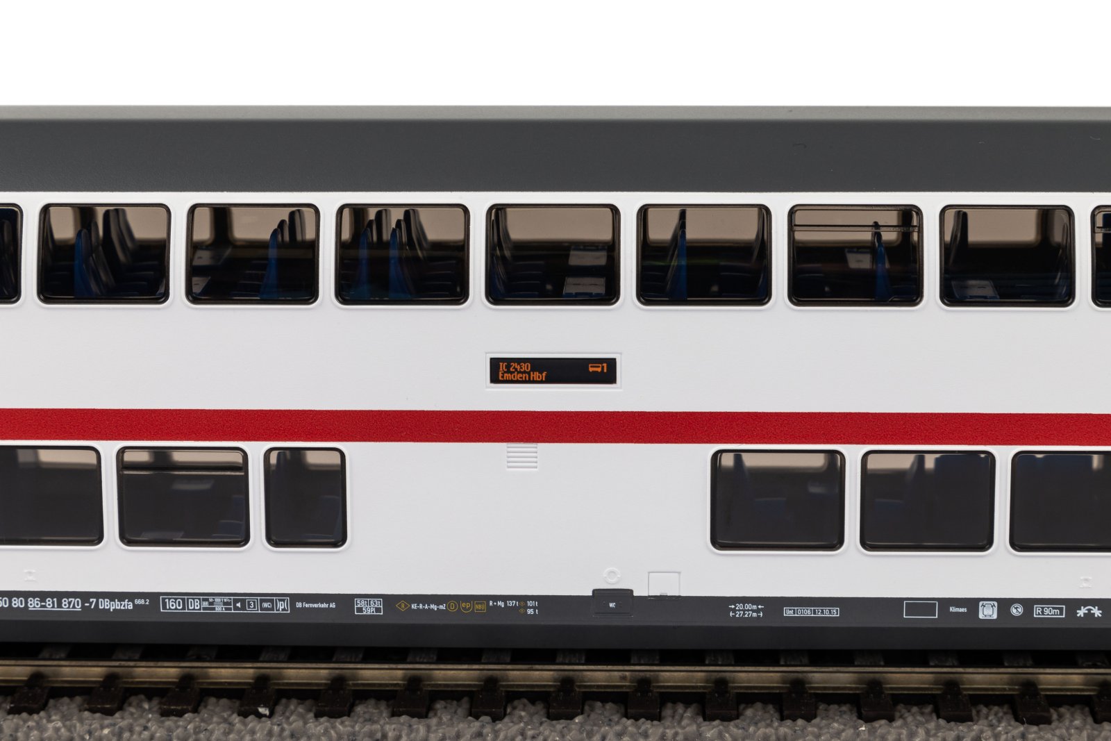 IC 2 DoSto Steuerwagen 2.Kl. DB AG VI