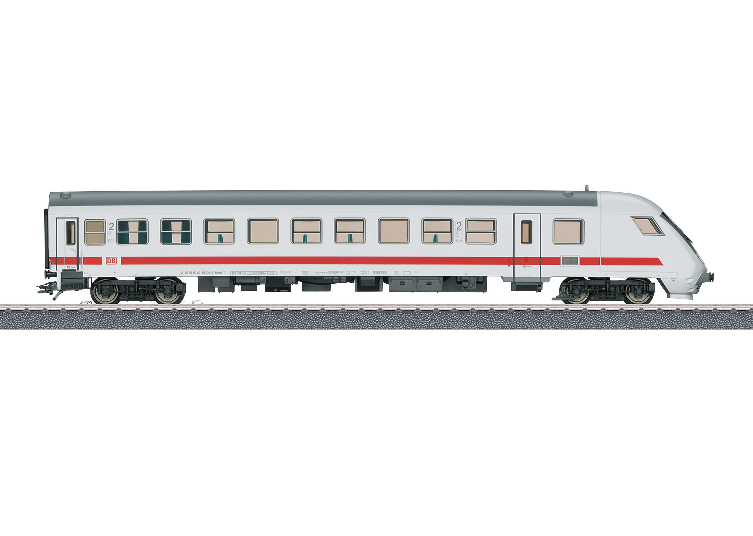 Intercity Schnellzug-Steuerwa
