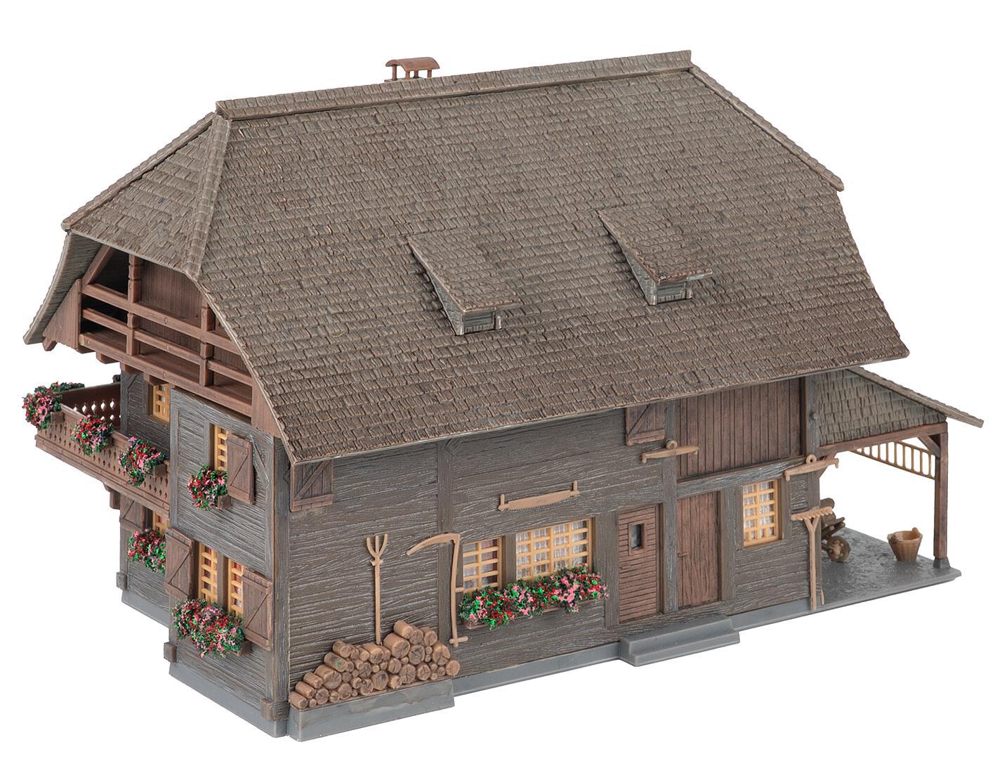 Jubiläumsmodell Uhrenmacherhaus Mit Figur