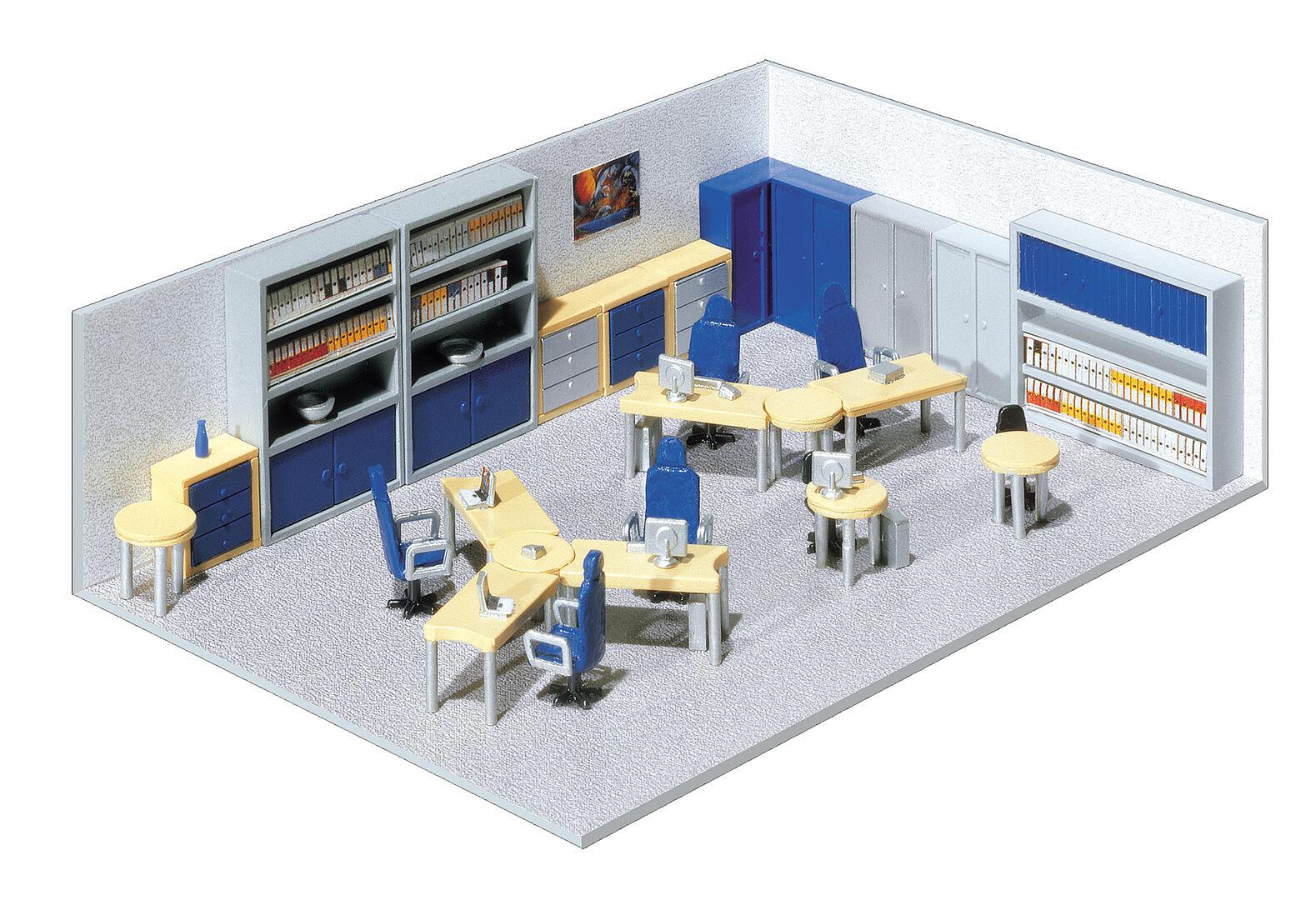 Kantoor- En Kamerinterieur