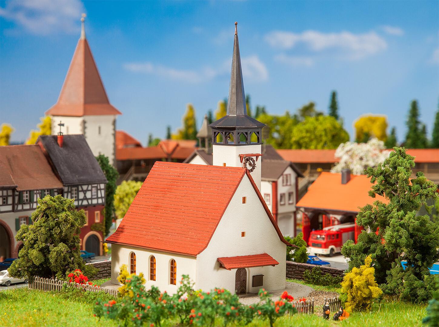 Kerk Met Puntdak