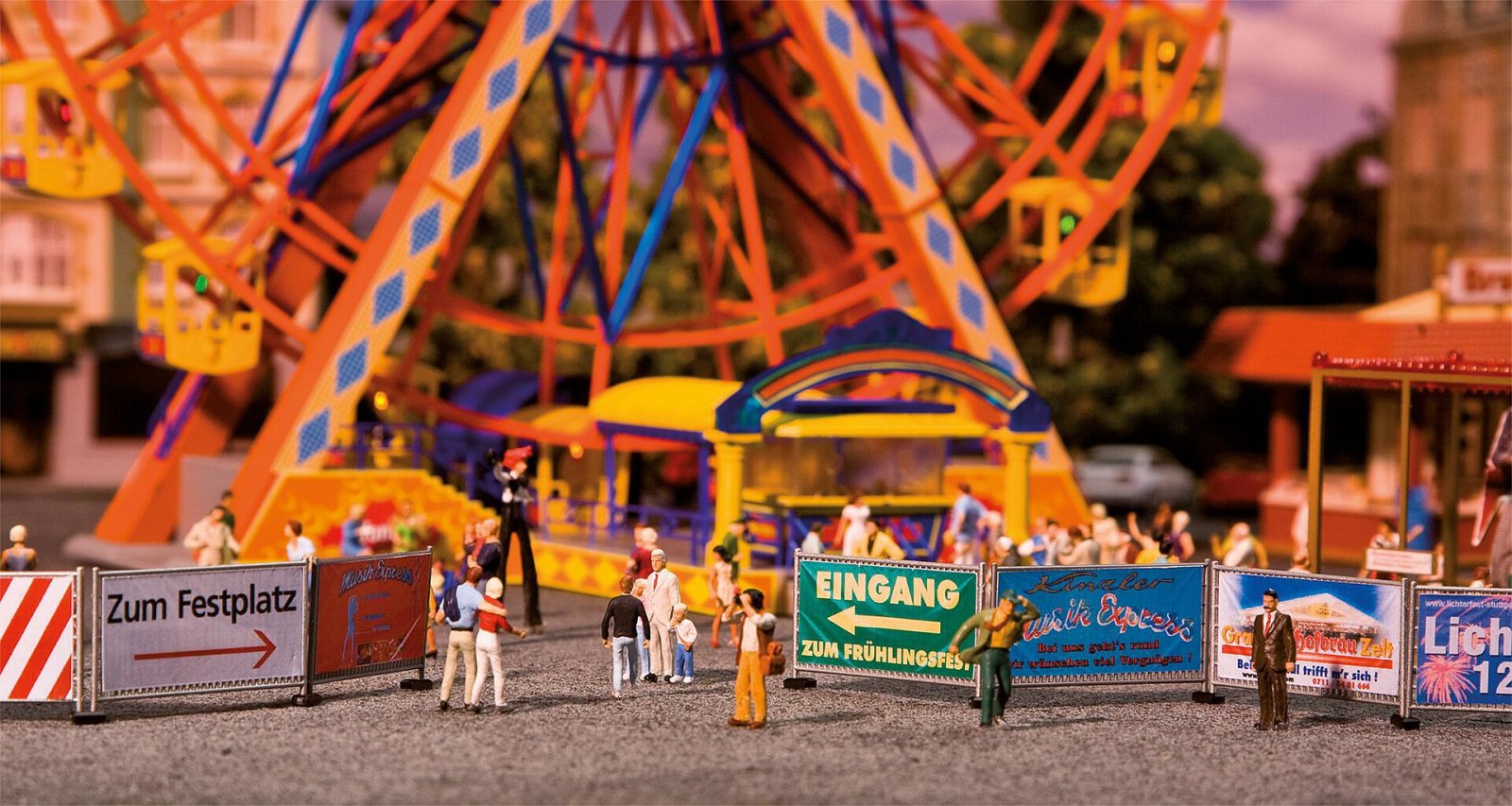 Kermis-Dranghekken En Borden 720 Mm