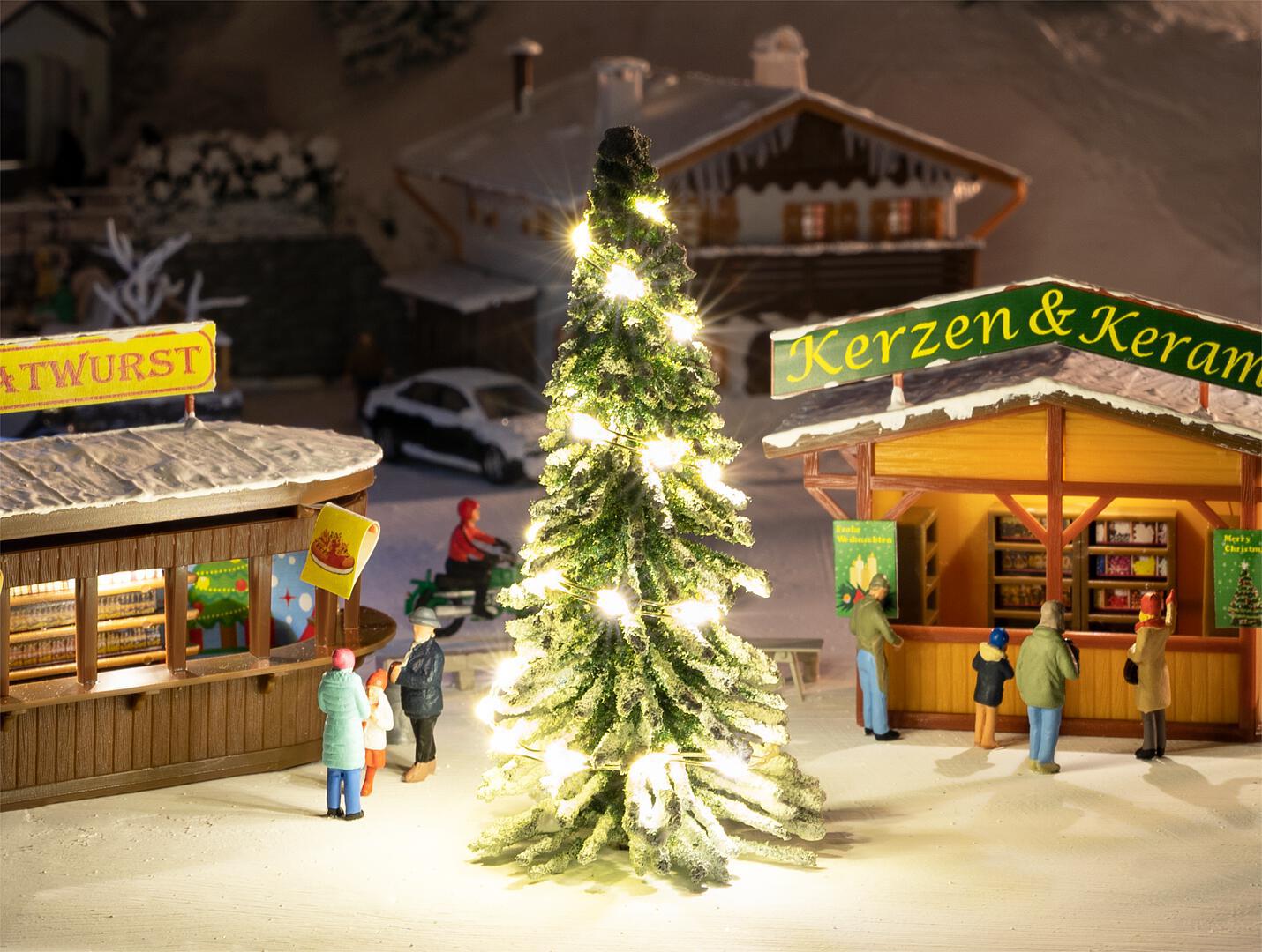 Kerstboom Met Verlichting