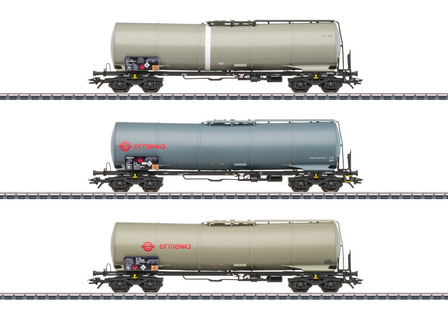 Kesselwagen-Set, S-ERMW, VI