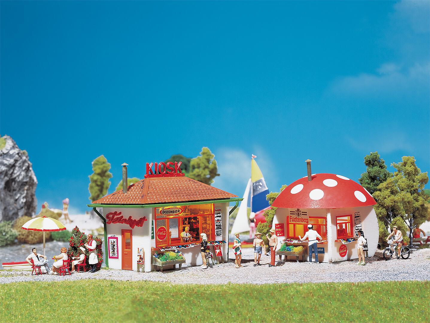 Kiosk En Paddestoelkiosk
