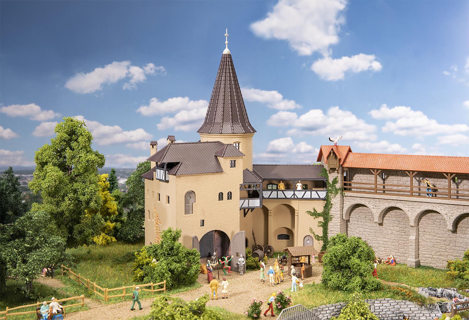 Kruittoren Met Kantelen