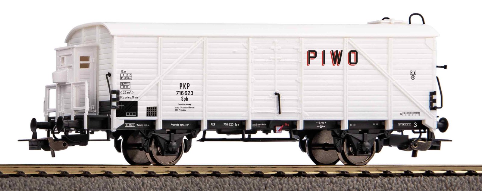 Kühlwg. ex "Berlin" PKP  III, m. Bhs.