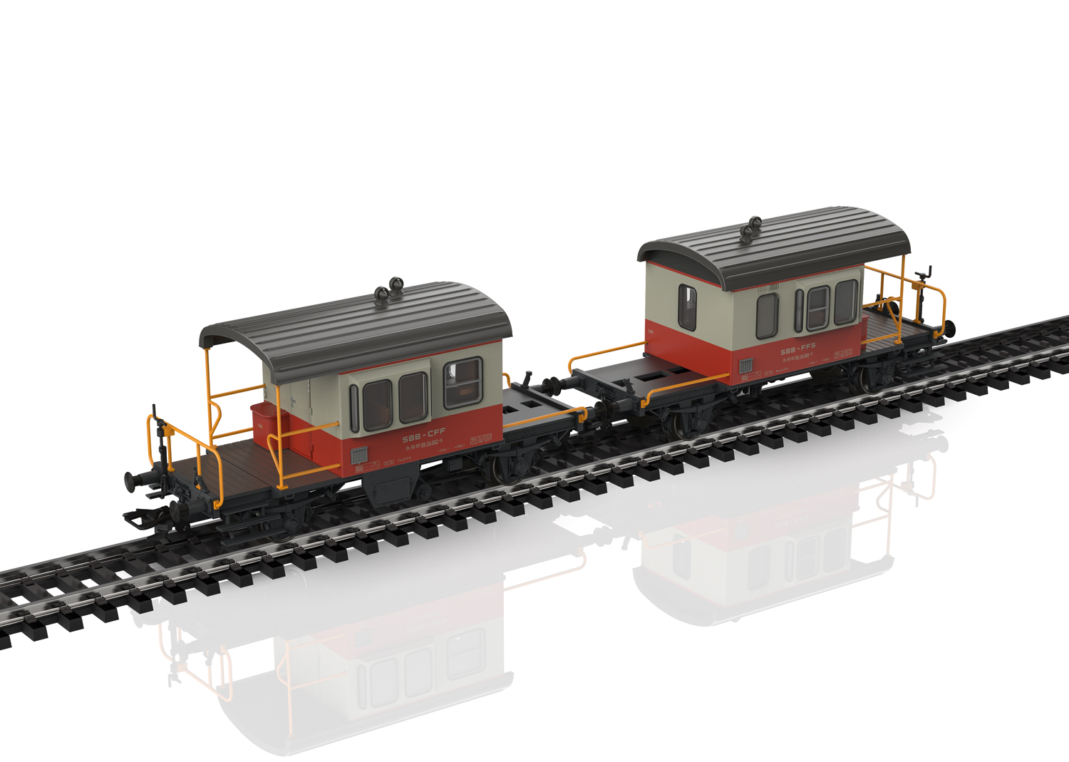 Kuppelwagen-Set Sputnik SBB