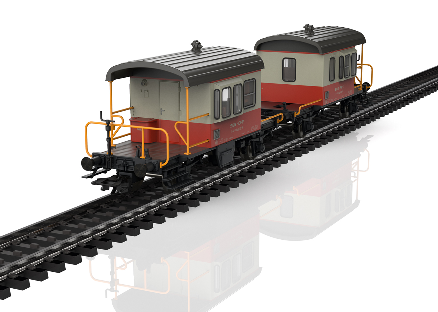 Kuppelwagen-Set Sputnik SBB
