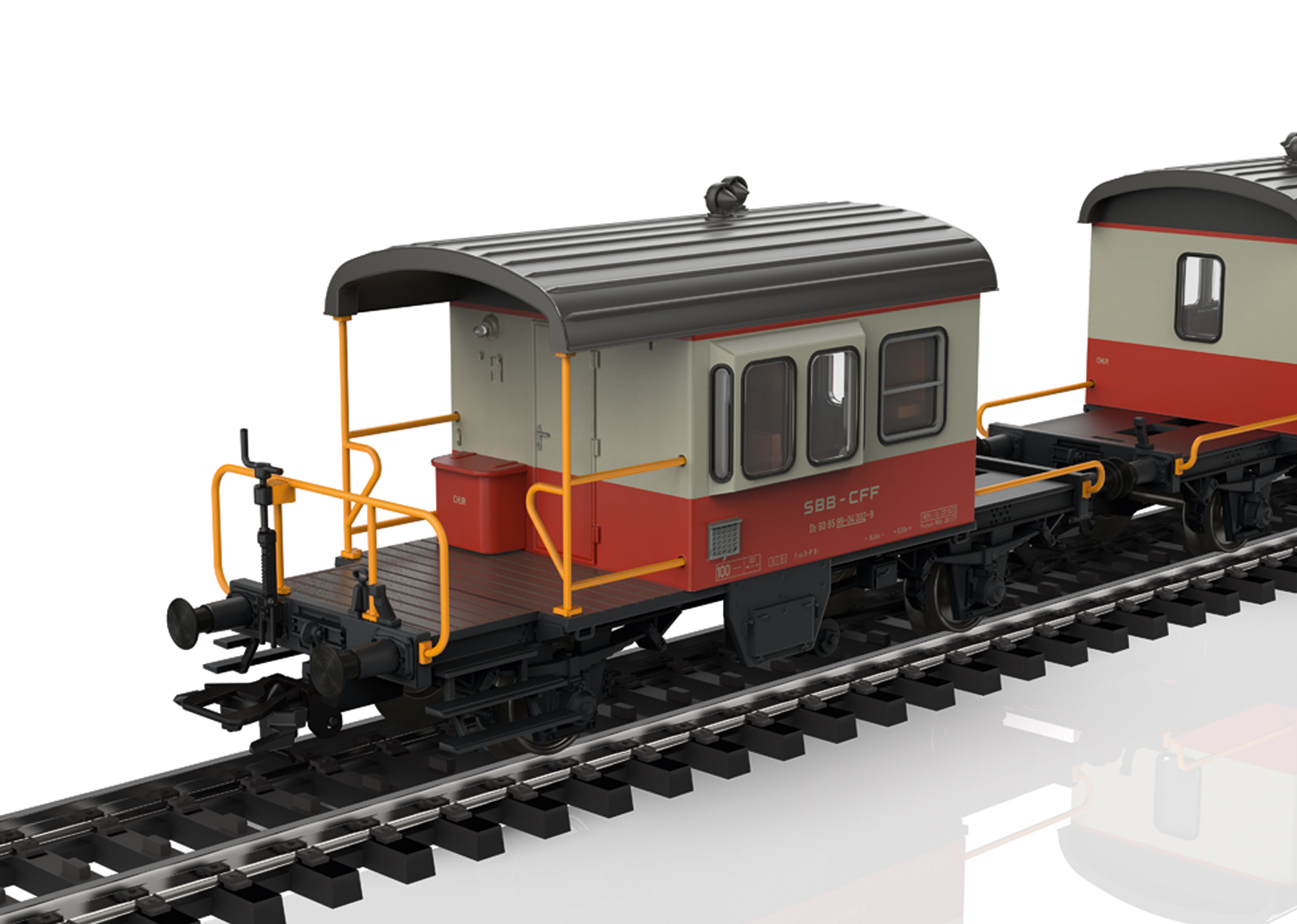 Kuppelwagen-Set Sputnik SBB