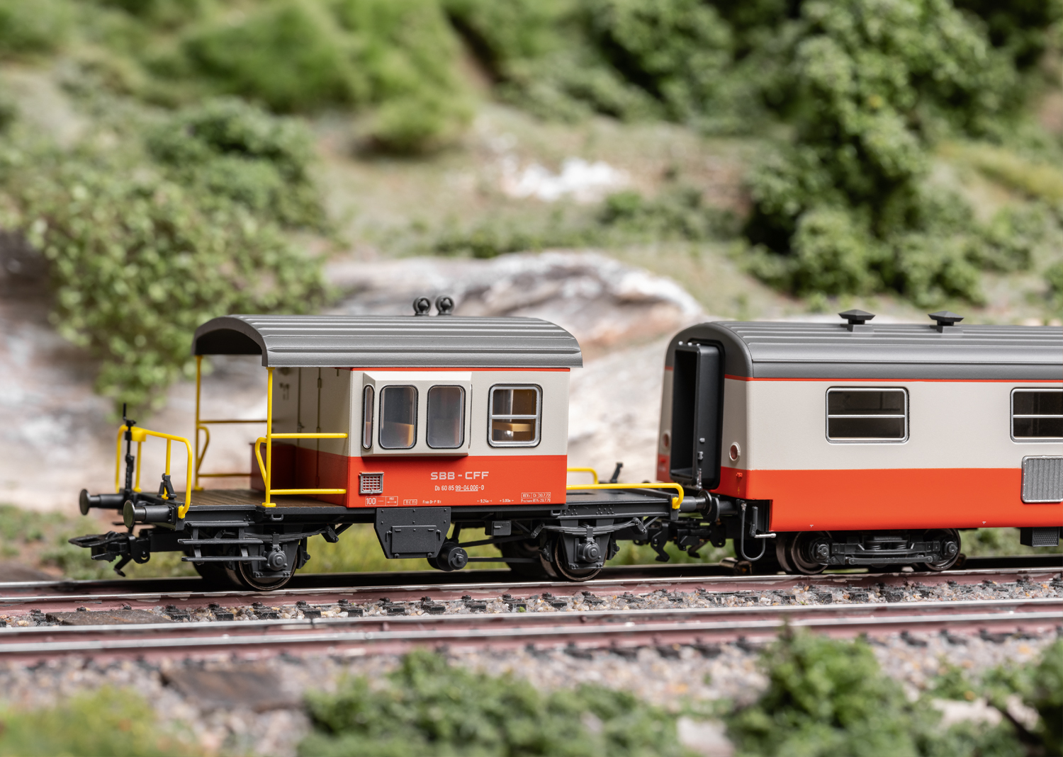 Kuppelwagen-Set Sputnik SBB
