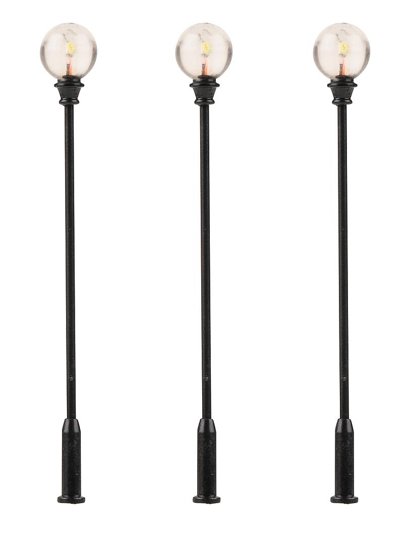 Led-Parkverlichting Bolvormige Opzetlamp 3 Stuks