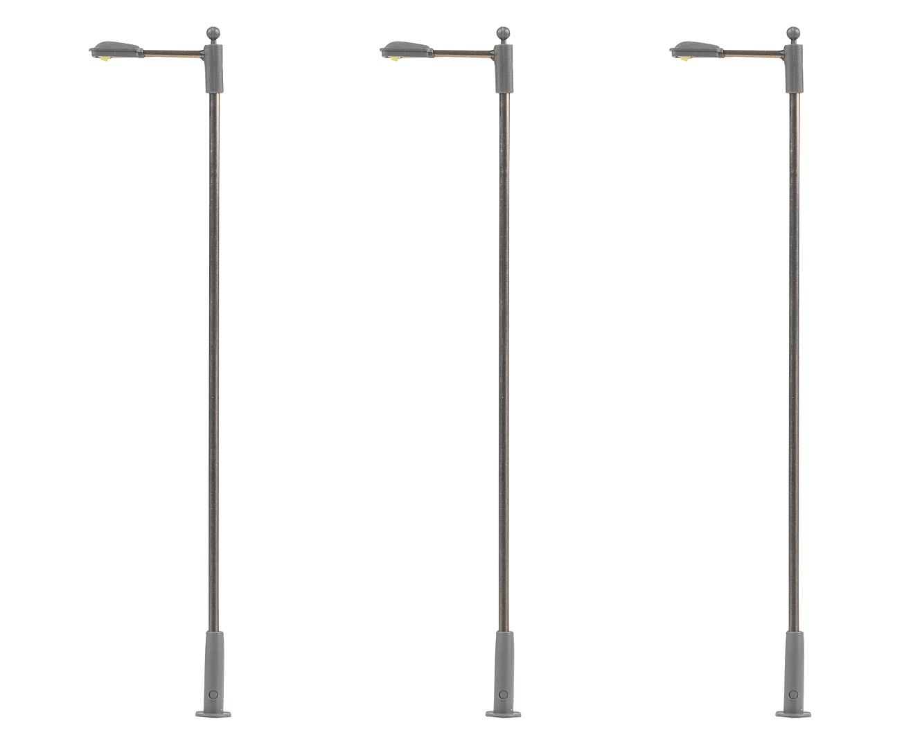 Led-Straatverlichting Aanzetlamp 3 Stuks