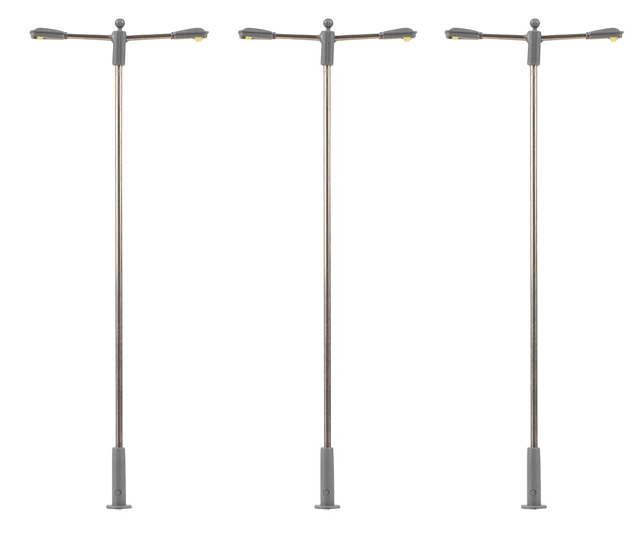 Led-Straatverlichting Aanzetlamps 3 Stuks