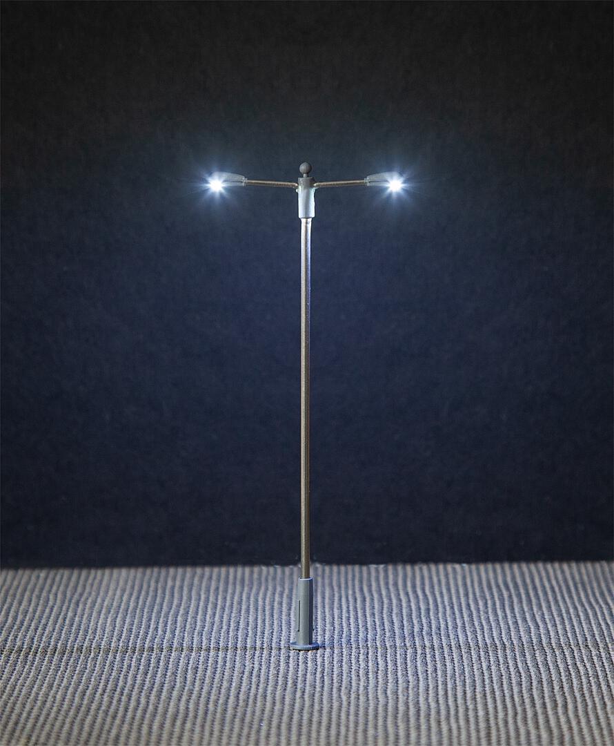 Led-Straatverlichting Dubbel Koud Wit