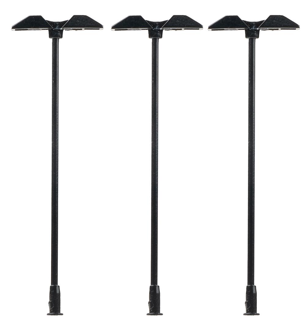 Led-Trapezelamp 2 Vlammig Warm Wit 3 Stuks