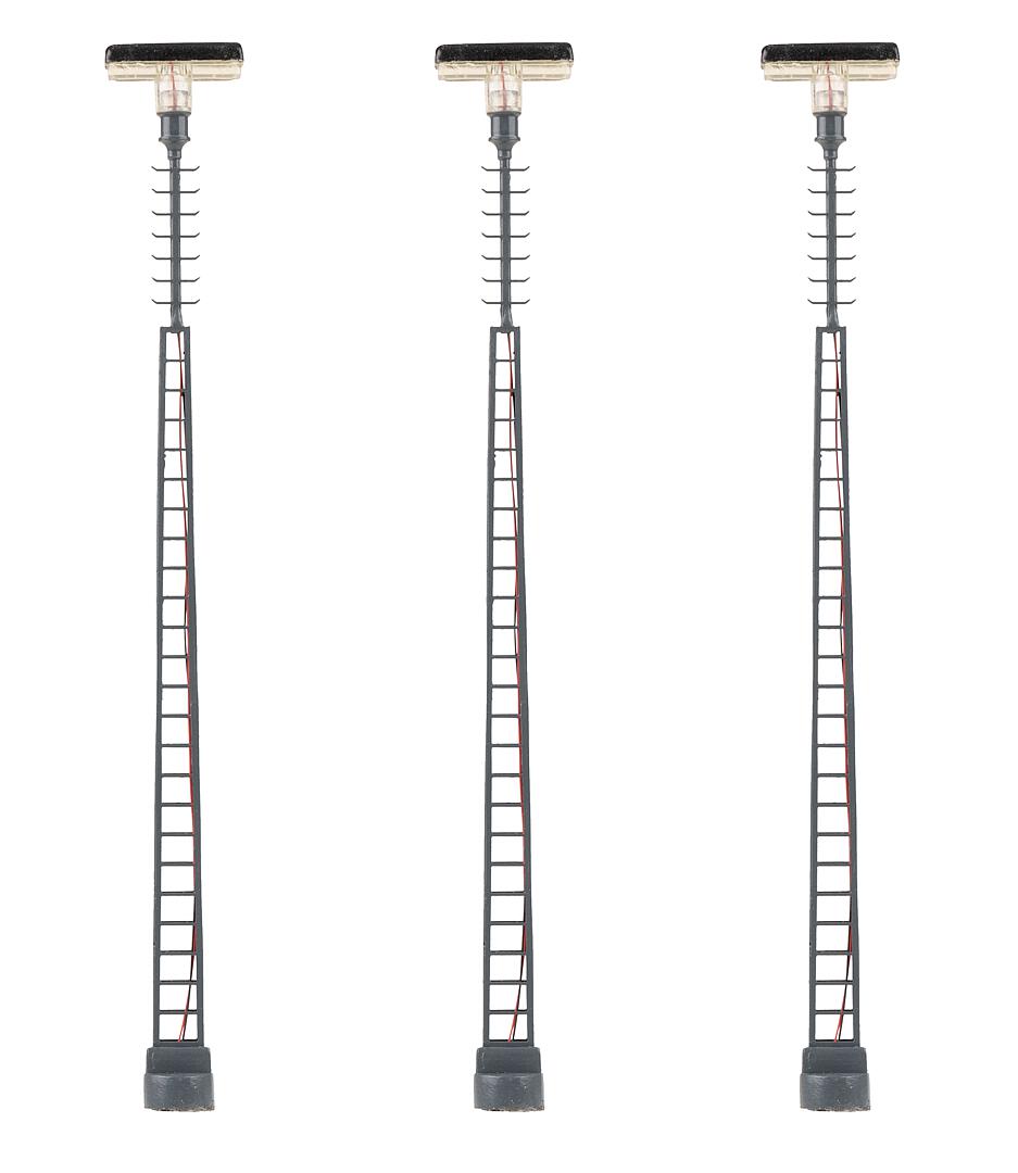 Led-Vakwerkmast-Opzetarmatuur 3 Stuks