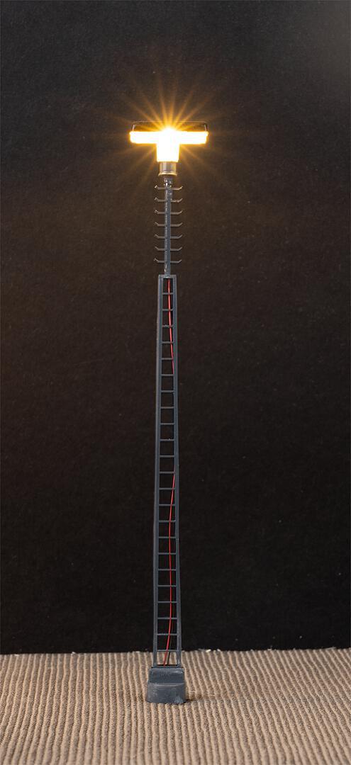 Led-Vakwerkmast-Opzetarmatuur Koud Wit