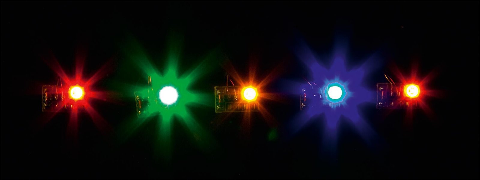 Leds In Verschillende Kleuren 5 Stuks