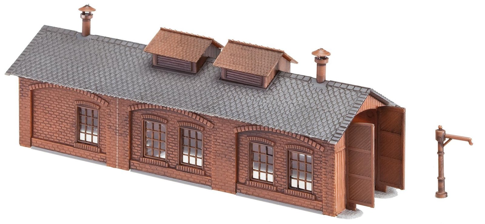 Locomotiefloods Enkelsporig