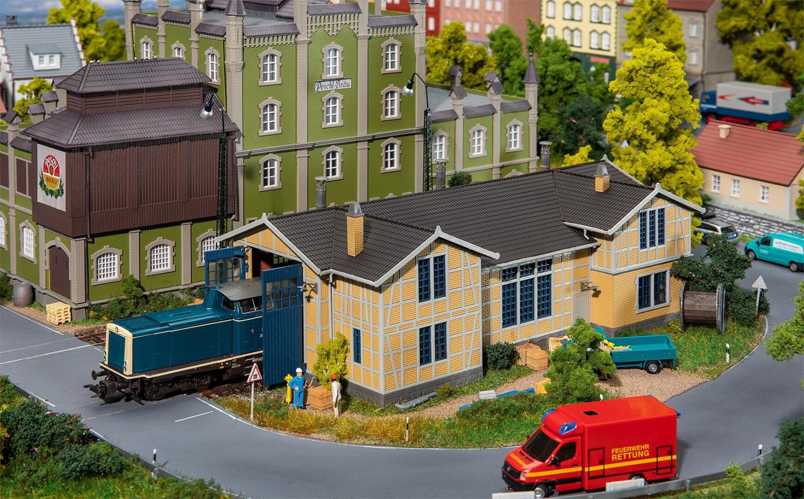 Locomotiefloods Enkelsporig