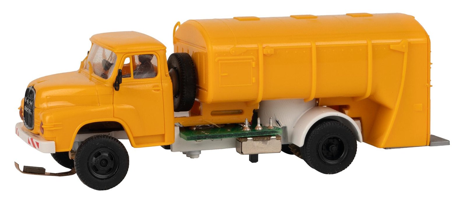 Man 635 Korte Motorkap Vuilniswagen Brekina