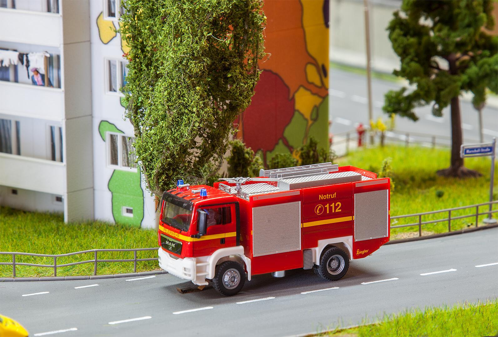 Man Tgs Tlf Brandweer Herpa