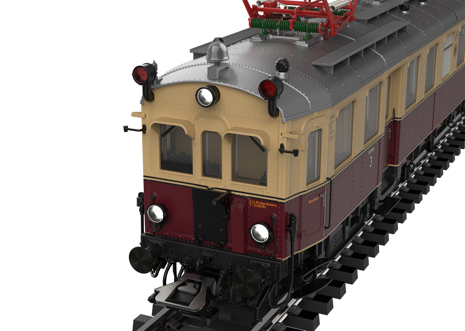 Märklin 39852 – DRG eLT 1126 met eLS 2126 elektrisch treinstel – Sound – AC/3-rail – Tijdperk II – H0