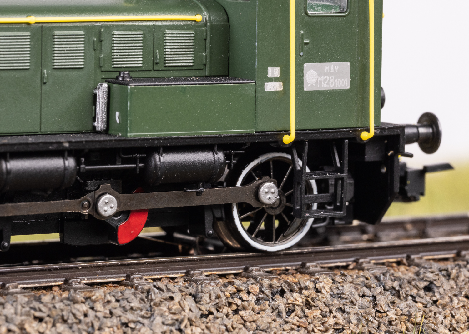 Märklin -  Bedrijfslocomotief Györ Diesel locomotief MHI-versie (Spoor H0) 38280