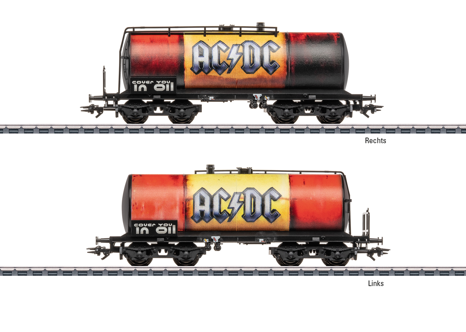 Märklin - Kesselwagen AC/DC Cover you i (Spoor H0) 46530