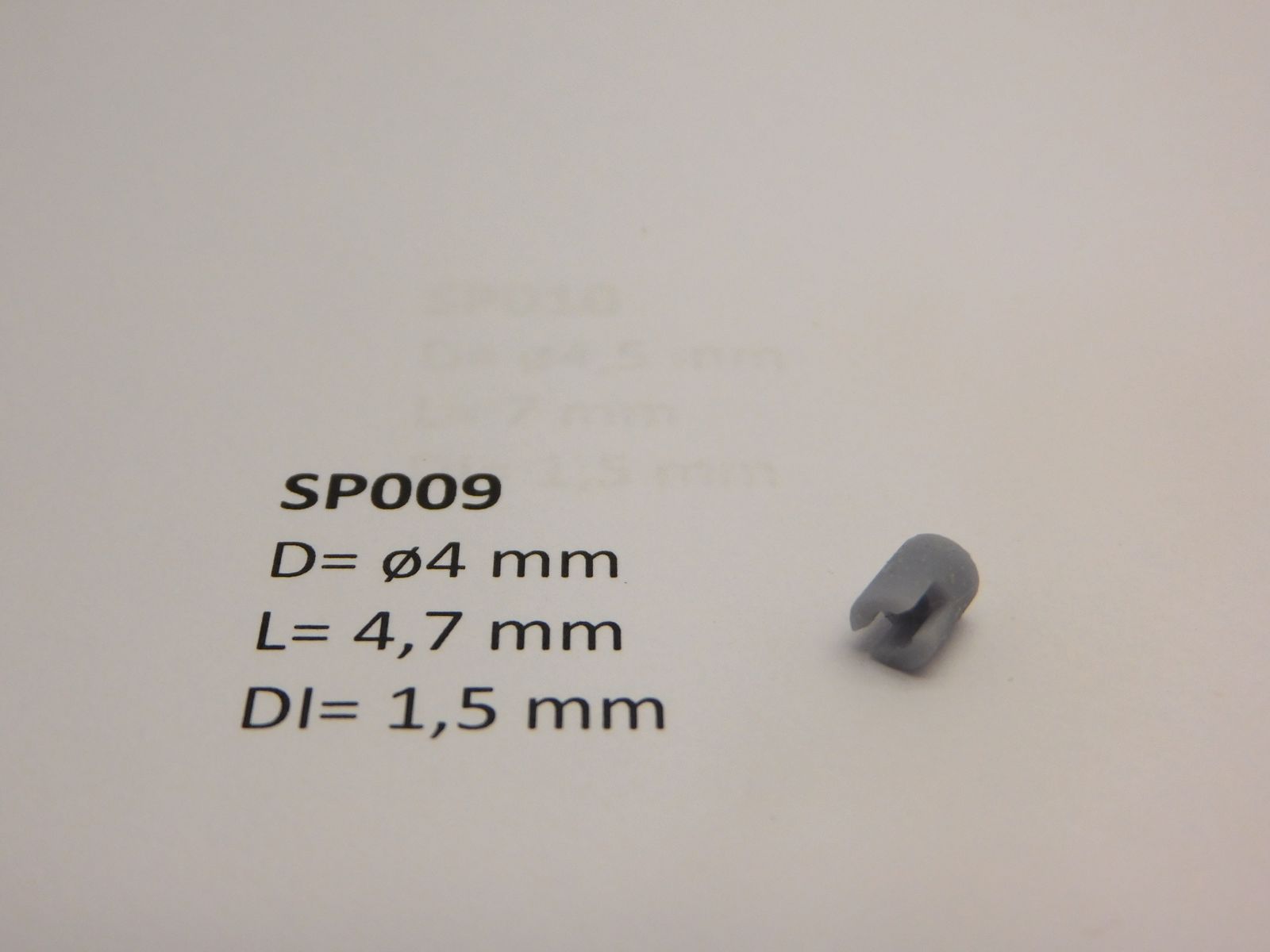 Micromotor.EU SP009 – Cardankoppeling – Ø 4 × 4,7 mm – Voor as van 1,5 mm