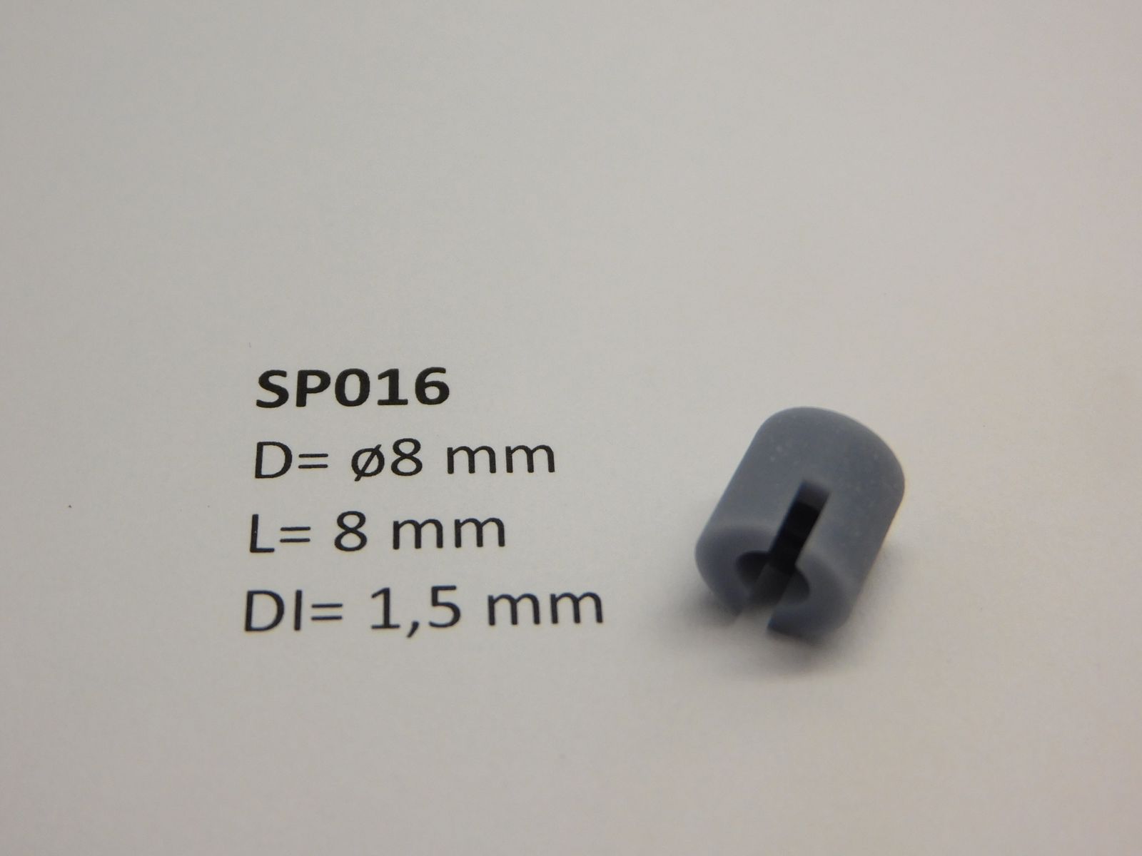 Micromotor.EU SP016 – Cardankoppeling – Ø 8 × 8 mm – Voor as Ø 1,5 mm