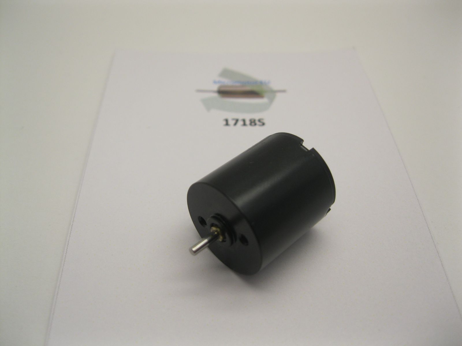 Micromotor.EU 1718S – Motor – Ø 17 × 18 mm – Enkele as – 12 V