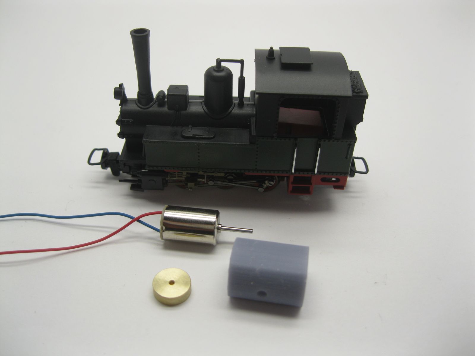 Micromotor.EU HSR004F – Ombouwmotor voor Roco BR 99 (motor 85007) – Met vliegwiel