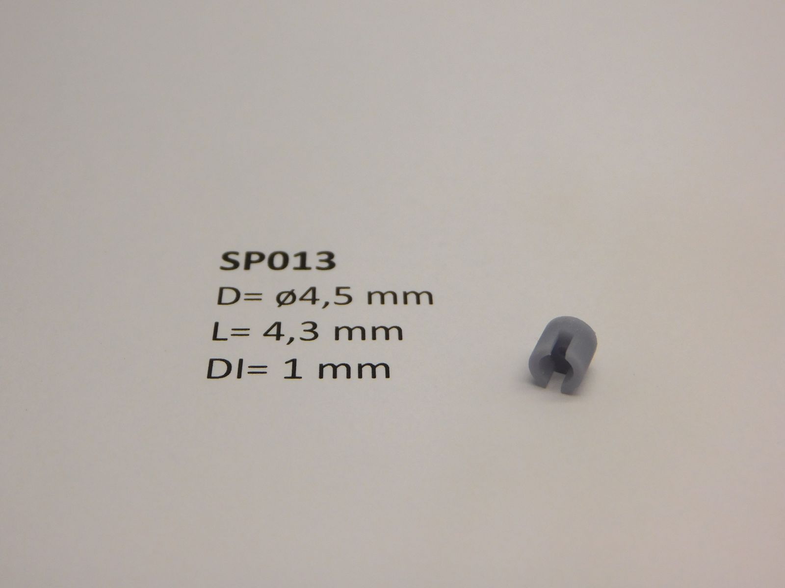 Micromotor.EU SP013 – Cardankoppeling – Ø 4,5 × 4,3 mm – Voor 1 mm as