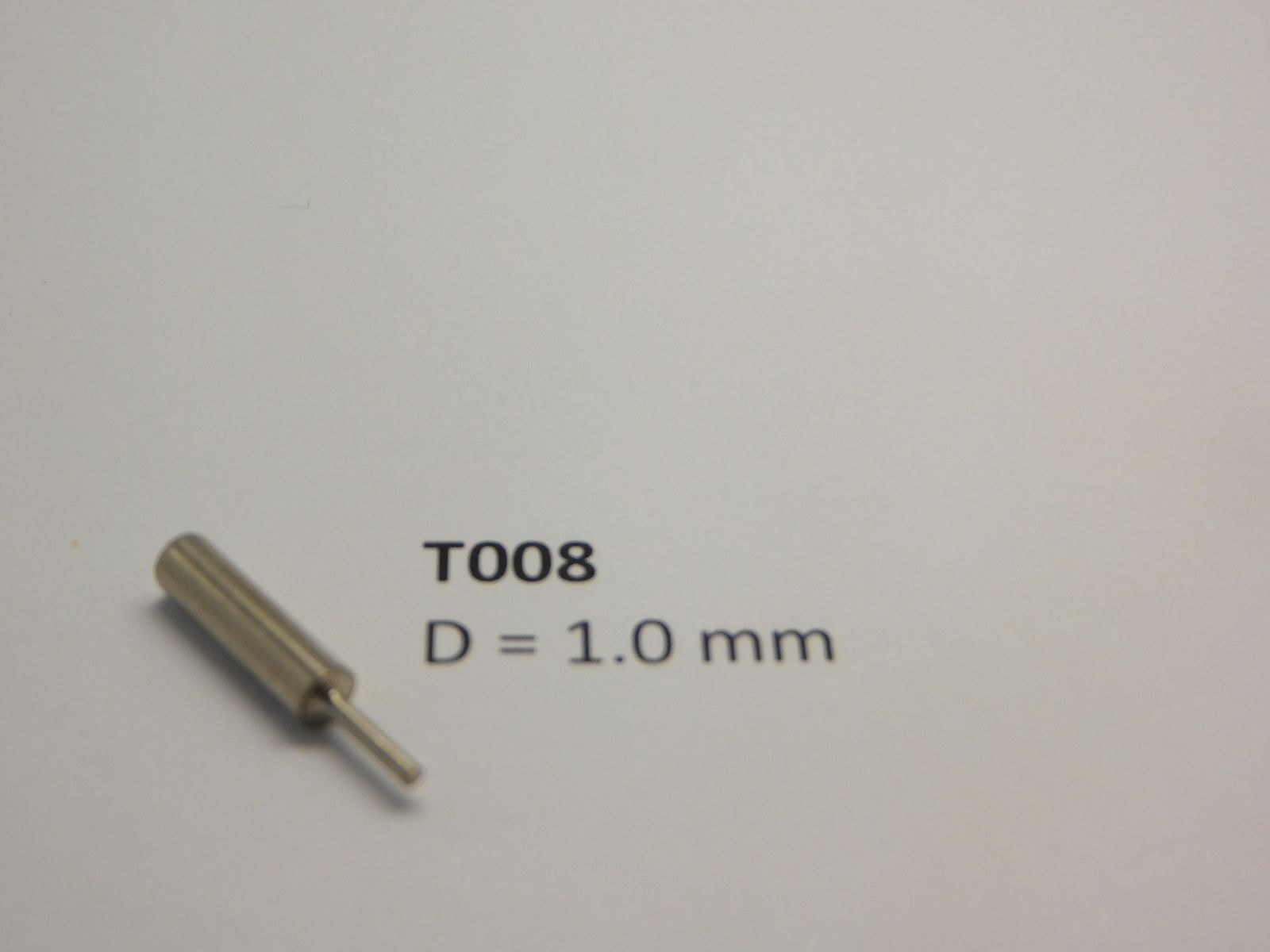 Micromotor.EU T008 – Vervangingspen voor T005 – 1 mm