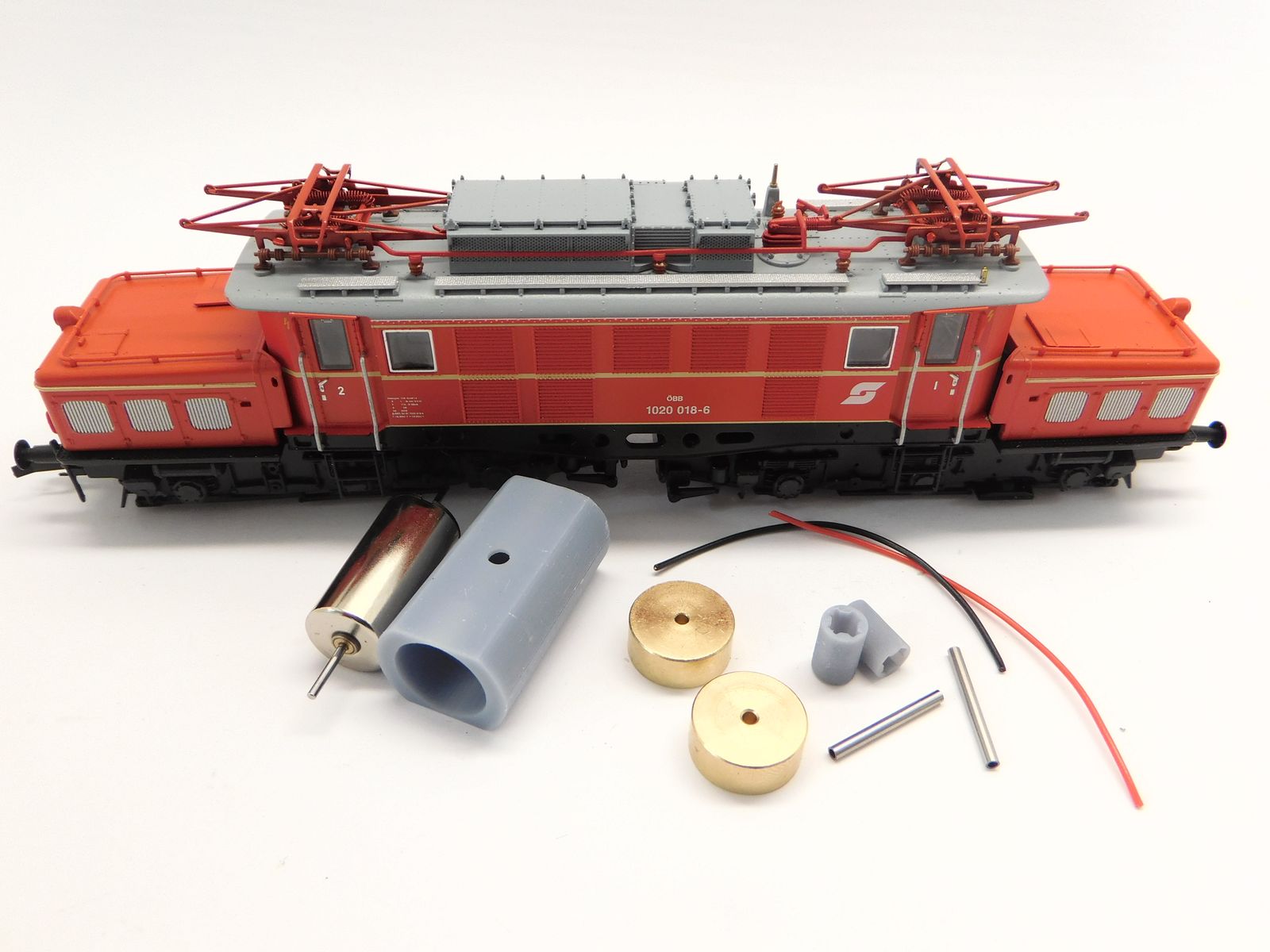 Micromotor.EU TTI004C – Ombouwmotor voor Tillig Am 4/4 – Met vliegwiel en wormwiel – TT