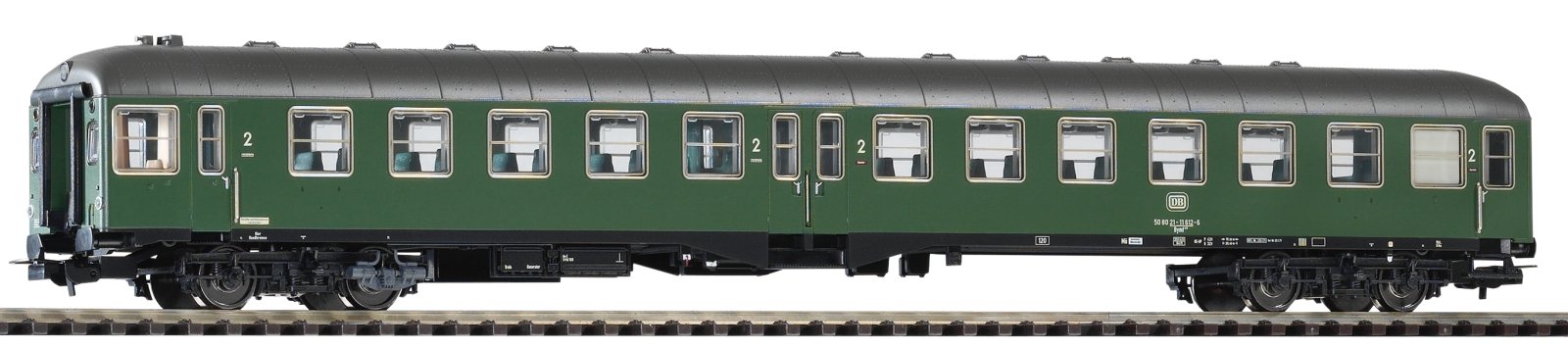 Mitteleinstiegssteuerwagen 2.Kl. Bymf DB IV