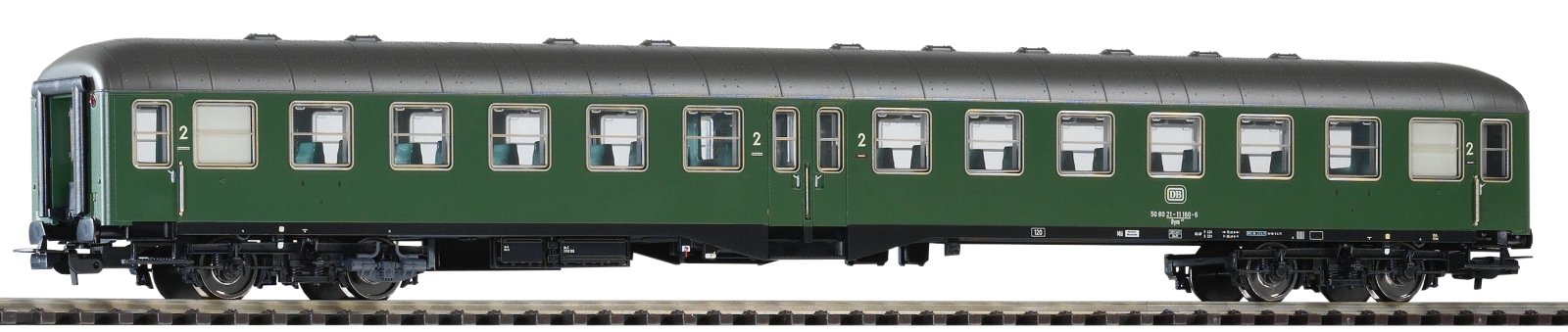 Mitteleinstiegswagen 2.Kl. Bym DB IV