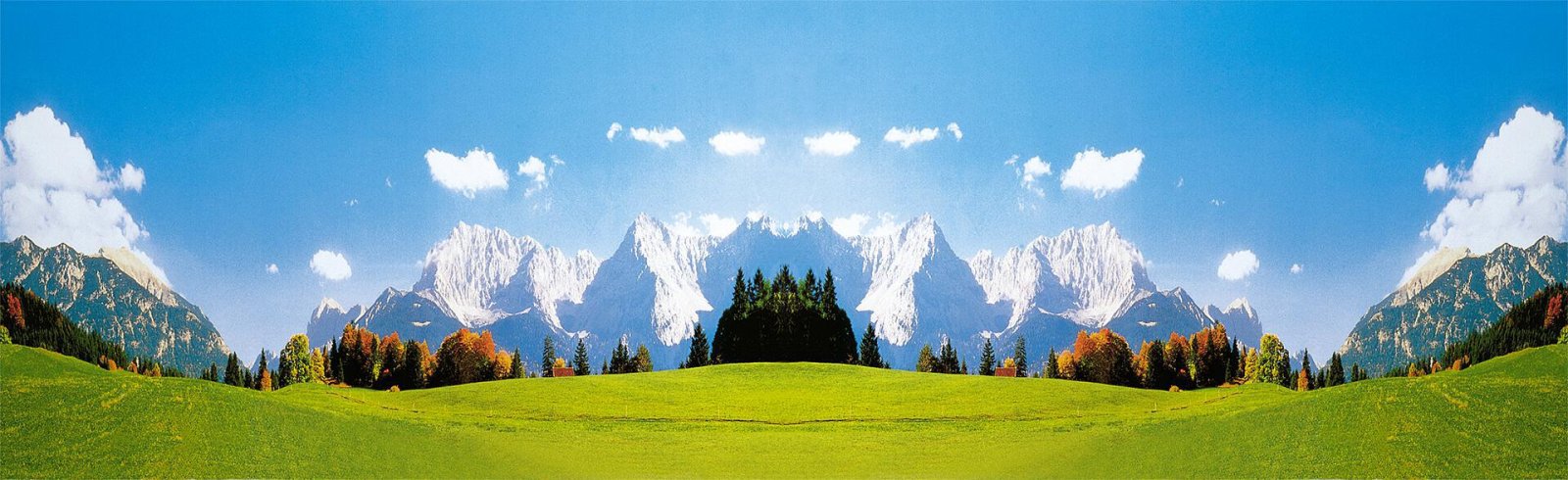 Modelachtergrond Karwendelgebirge