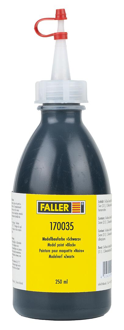 Modelverf Zwart, 250 Ml