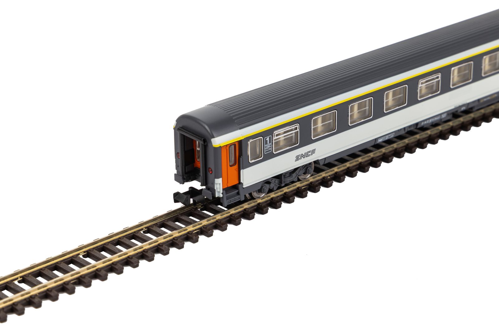 N-2er Set Abteilwg. 1.Kl. + 2.Kl. SNCF IV/V