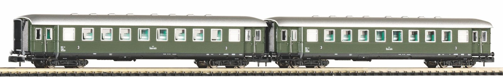 N-2er Set Schürzeneilzugwg. ÖBB  III