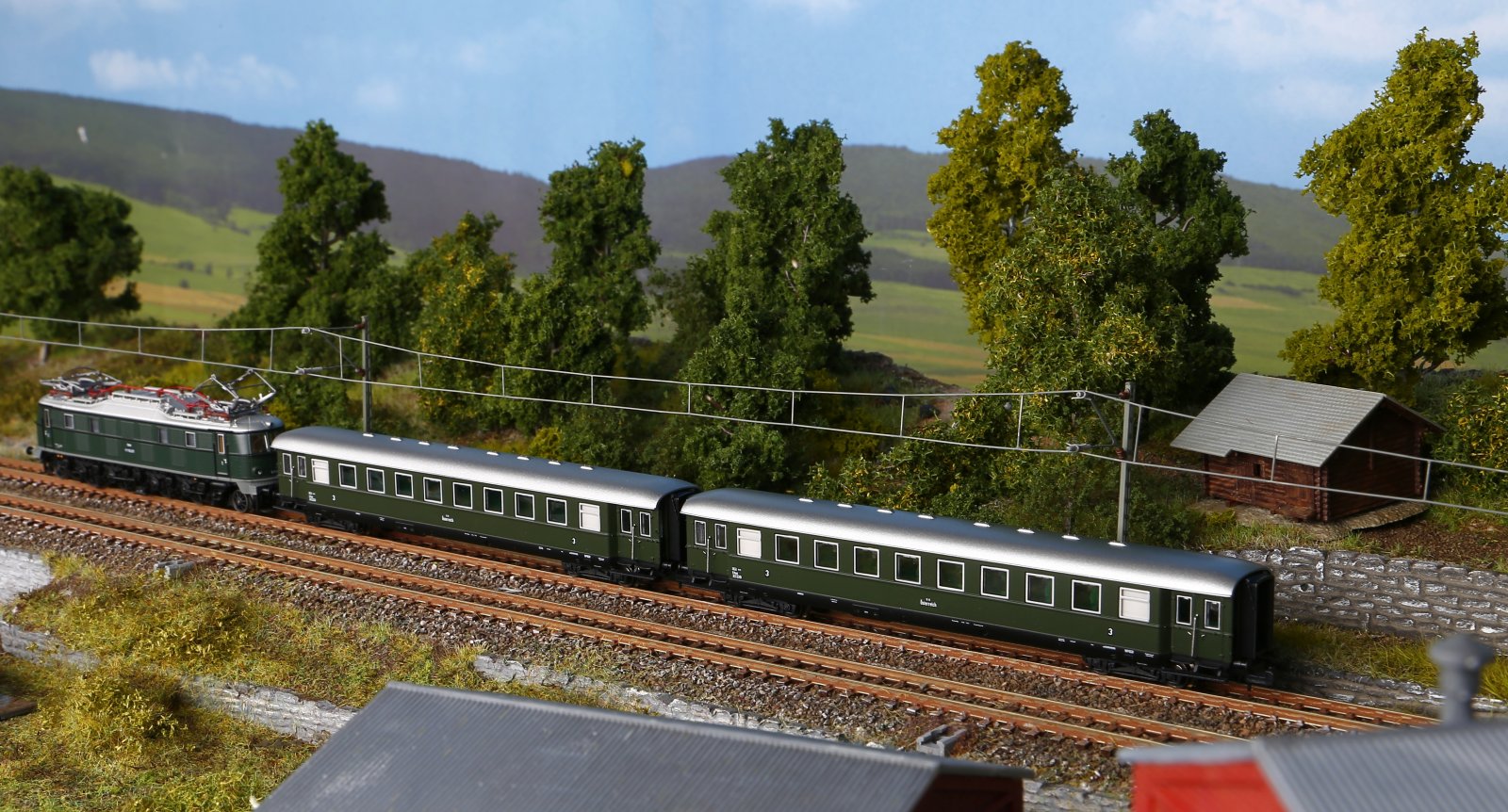 N-2er Set Schürzeneilzugwg. ÖBB  III