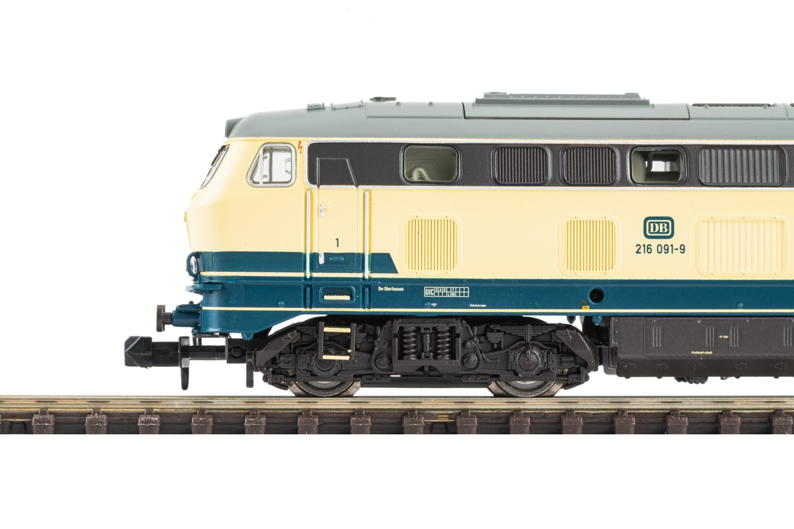 N-Diesellok BR 216 blau beige DB IV + DSS Next18