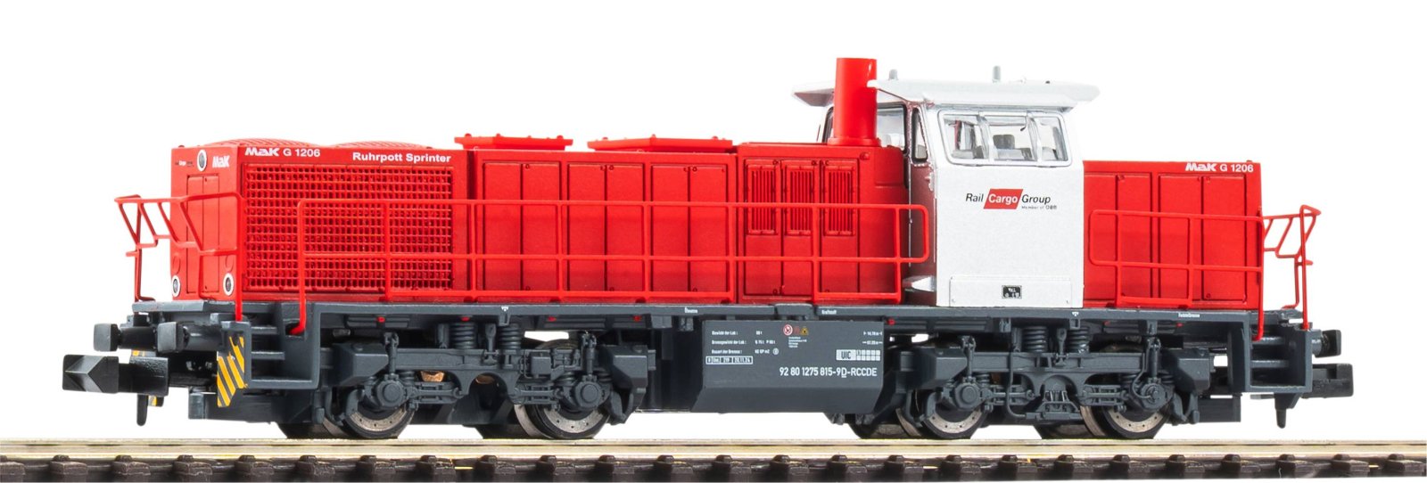 N-Diesellok BR G1206 RailCargoGroup VI + DSS 8pol.